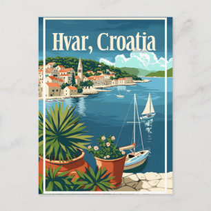 Hallå Kroatien Vykort