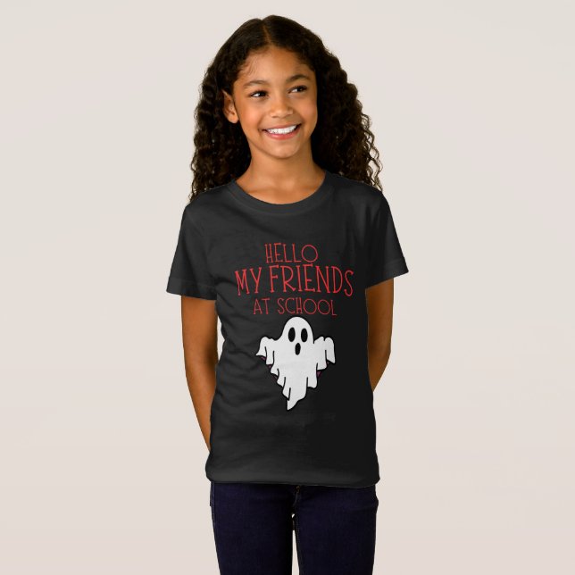 HALLÅ MINA VÄNNER PÅ SKOLAN, TILLBAKA TILL SKOLAN T SHIRT (Hel framsida)