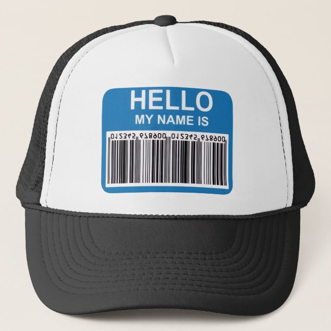 HALLÅ MITT NAMN ÄR (STRECKKOD) KEPS (Framsida)