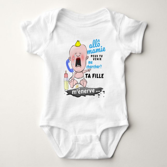 Hallå Mormor... T Shirt (Framsida)