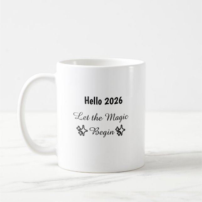 Hallå Nyår Mugg (Vänster)