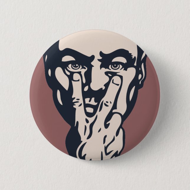 Hålla ögonen på för storebror knapp (Framsida)