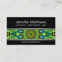 Hålla ögonen på över dig mandalaen visitkort