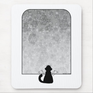 Hålla ögonen på världen gå förbi mousepad musmatta