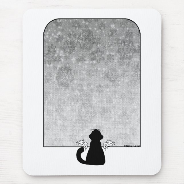 Hålla ögonen på världen gå förbi mousepad musmatta (Framsidan)