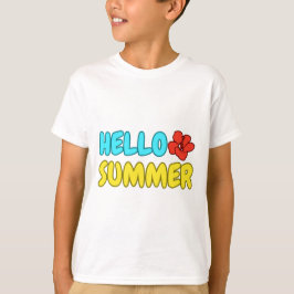 Hallå Sommar Barn T-Shirt