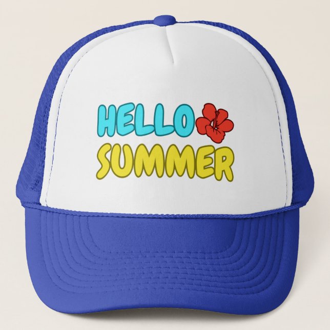 Hallå Sommar Hatt Keps (Framsida)