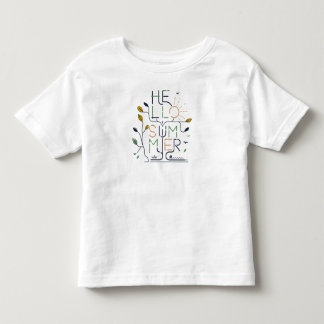 HALLÅ SOMMARSTÄMNING – Minimal Monoline T Shirt