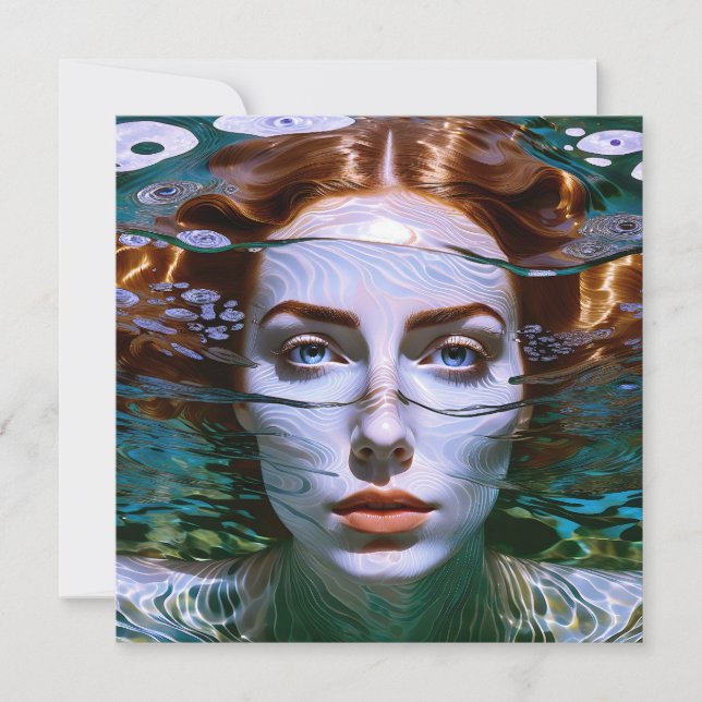 "Hållande av andedräkten" - Kvinnor i Vatten (Framsida)