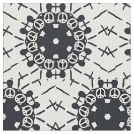 Hållande av fredscirkelstruktur tyg