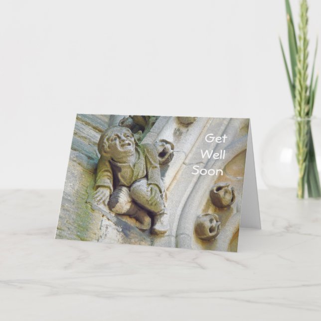 Hållande knäkort för Gargoyle Kort (Framsida)