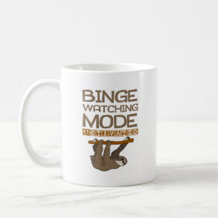 Hållande ögonen på funktionsläge aktiverad kaffemugg