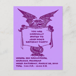 HÅLLANDE PARTY INVITATION-CUSTOMIZE FÖR INBJUDNINGAR