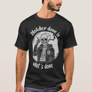 hållare gjort rolig skelett T-Shirt