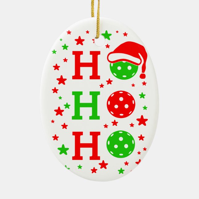 Hallarna med Picklebollar jul Julgransprydnad Keramik (Baksidan)