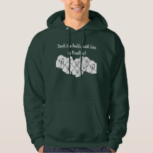 Hallarna med Pudel unisex hoodie