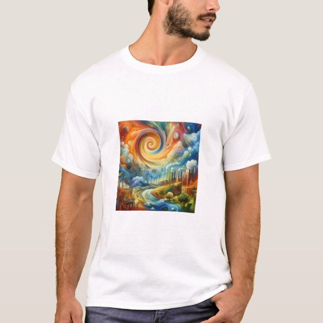 Hållbar anda t shirt (Framsida)