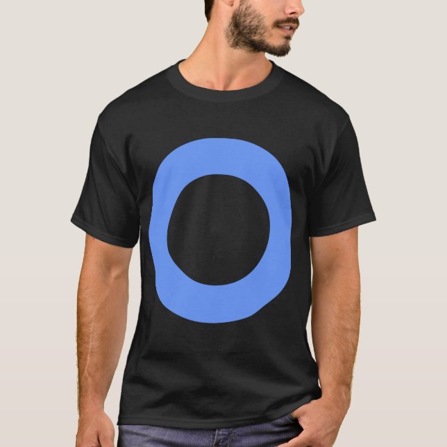 Hållbar cirkel - Färg T Shirt (Framsida)