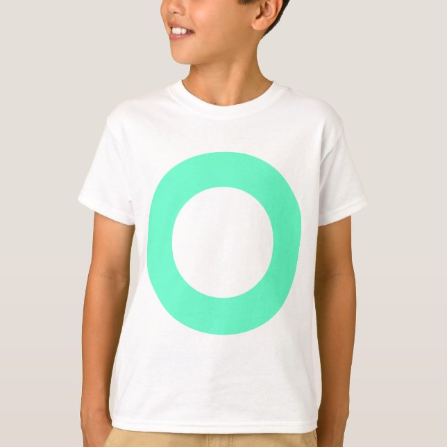 Hållbar cirkel - Färg T-shirt (Framsida)