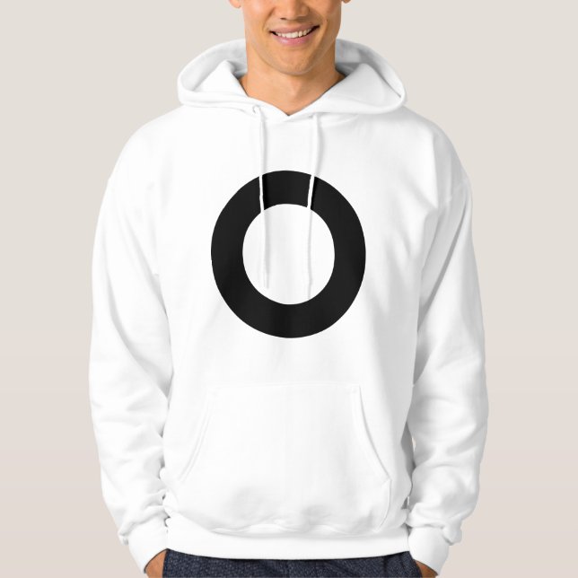 Hållbar cirkel sweatshirt (Framsida)