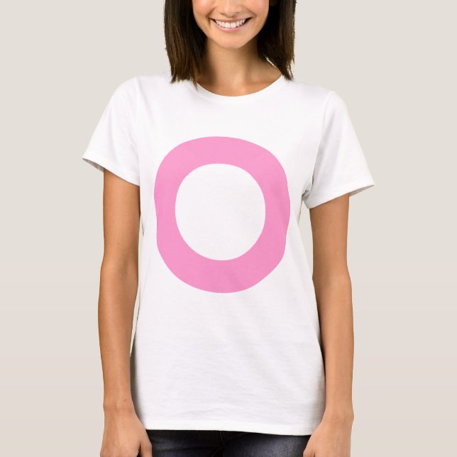 Hållbar cirkel t-shirt (Framsida)