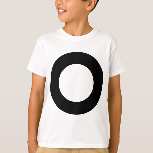 Hållbar cirkel tee (Framsida)