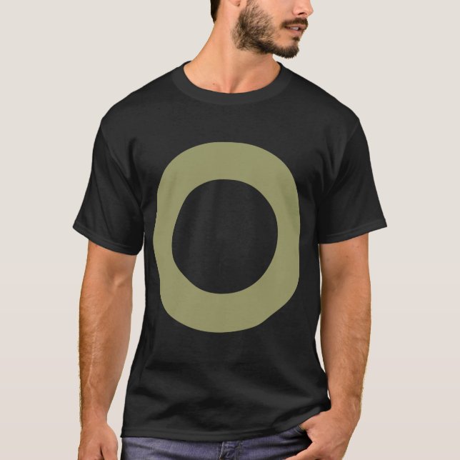 Hållbar cirkel tee shirt (Framsida)