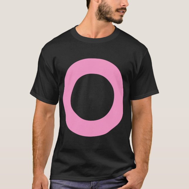 Hållbar cirkel tee shirt (Framsida)