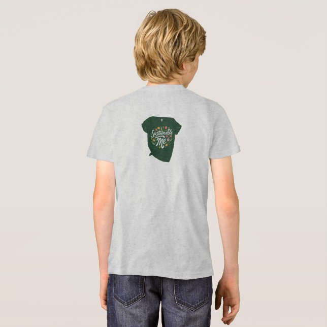 Hållbar Jag: Att Omfamna Miljövänlig Livsstil T Shirt (Baksida Full)