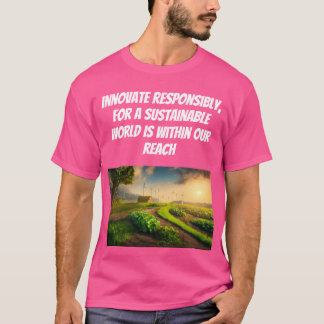HÅLLBAR KONSTRUKTION Innoverar ansvarsfullt T Shirt