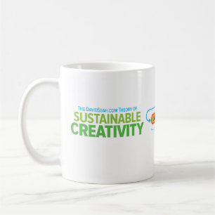 Hållbar kreativitetmugg kaffemugg