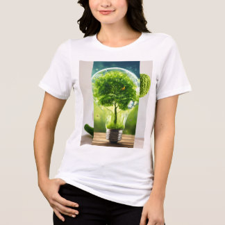 Hållbar livsmiljö - miljötips T-Shirt Design"
