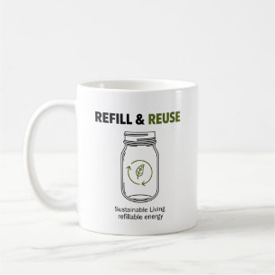 Hållbar Livsstil Kaffemugg