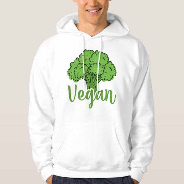Hållbar och Snyggt Vegan: Öka din fashio Hoodie (Framsida)
