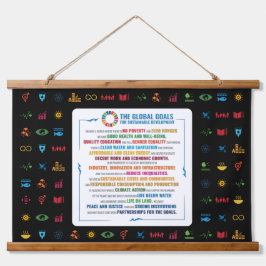 Hållbar SDG-dekretet för hem, kontor och klassrum