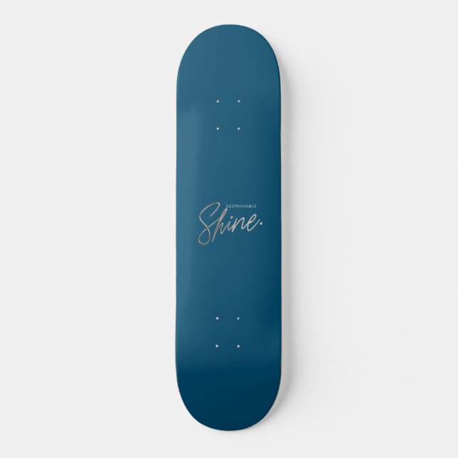 Hållbar Shine Mini Skateboard Bräda 18,5 Cm (Framsida)