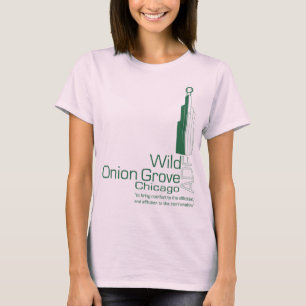 Hållbar utslagsplats för ADF för vildlökdunge T-shirt