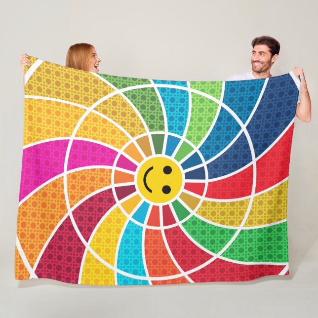 Hållbara utvecklingsmål SDG FN:s globala mål Fleecefilt (På plats)