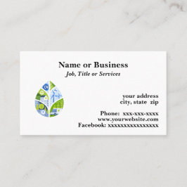 Hållbarhet Visitkort