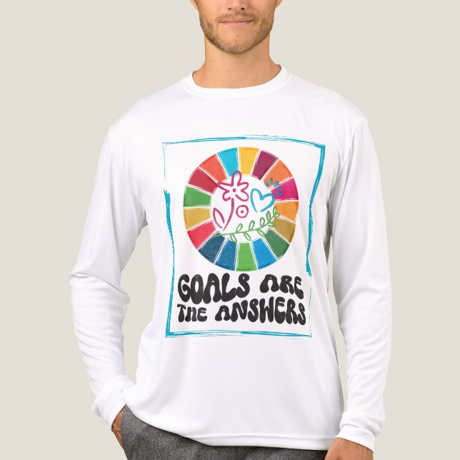 Hållbarhetsmål Eco Tee - Gift Climate Action (Framsida)