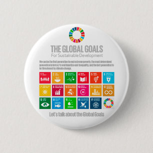 Hållbarhetsmål SDG 2030 Motivationsgåvor Knapp