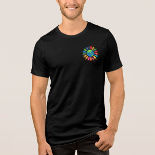 Hållbarhetsmål som är miljövänliga och motiverade t shirt