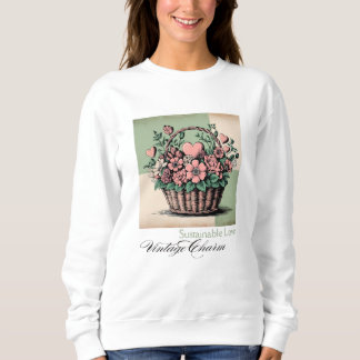 Hållbart Kärlek, Vintage Charm T Shirt