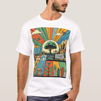 Hållbart liv t shirt