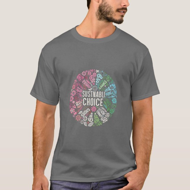 Hållbart val t shirt (Framsida)