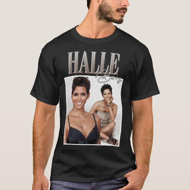 Halle berry Classic T-Shirt (Framsida)