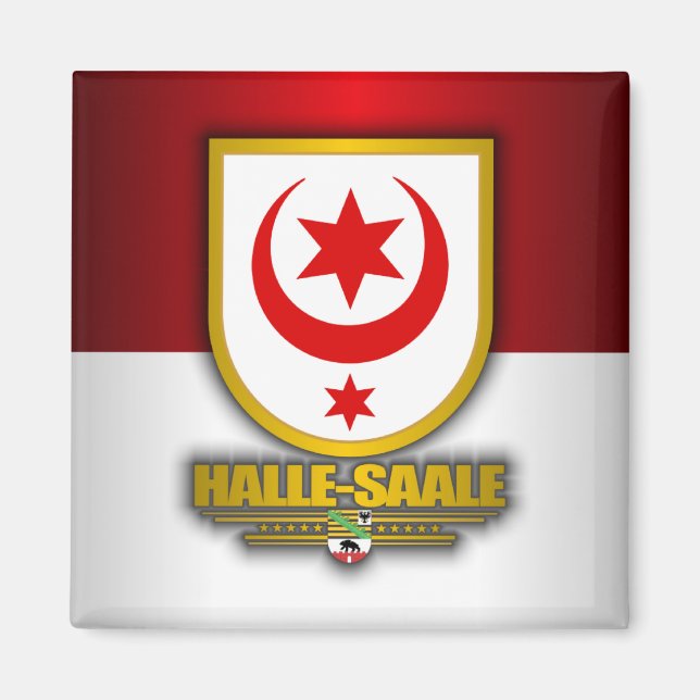 Halle-Saale Magnet (Framsidan)