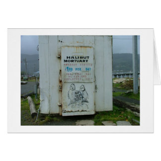 Hälleflundrabårhus Hälsningskort