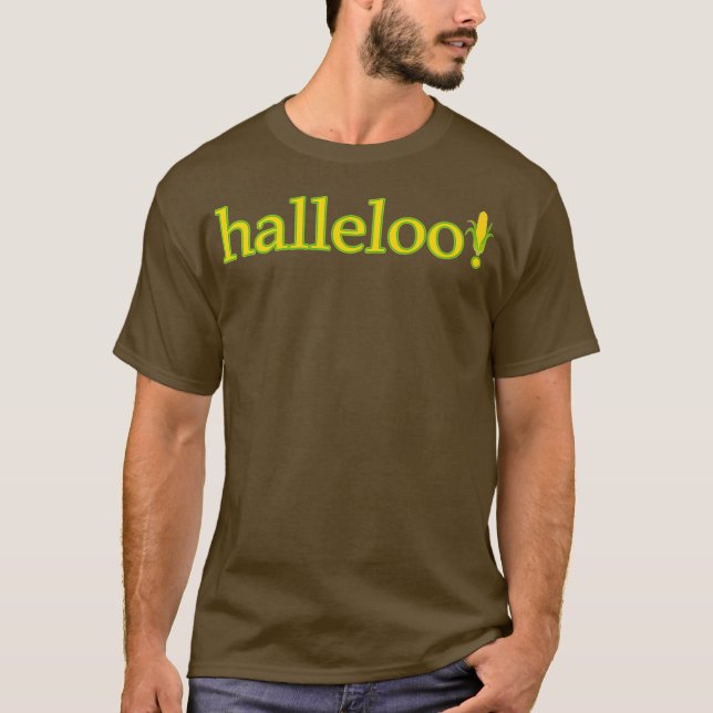Halleloo Maj Queen - Funny Drag Queen Premium T Shirt (Framsida)