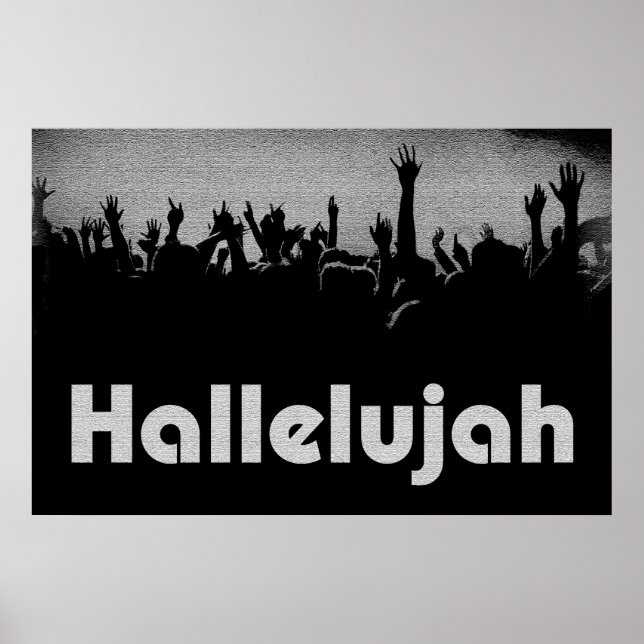 Halleluja 36 x 24 Poster (Framsidan)